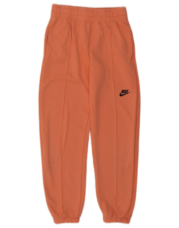 Спортивный костюм с графическим рисунком для девочек Nike, джоггеры, 10–11 лет, средний оранжевый