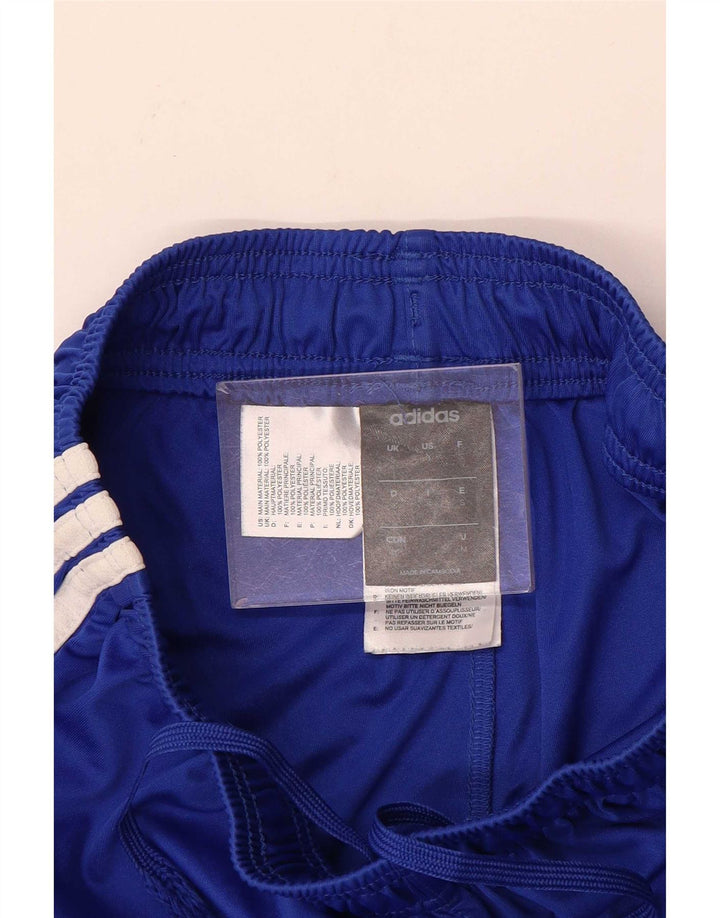 Мужские спортивные шорты Adidas Climalite, маленький синий полиэстер