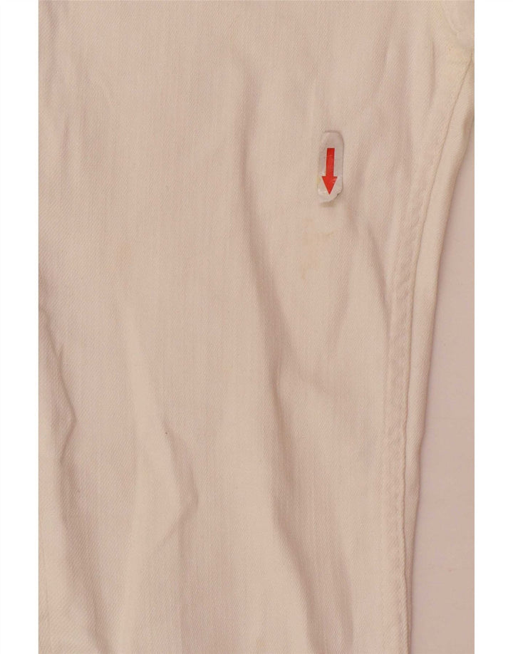 Женские расклешенные джинсы Zara EU 32 2XS W22 L26 белые