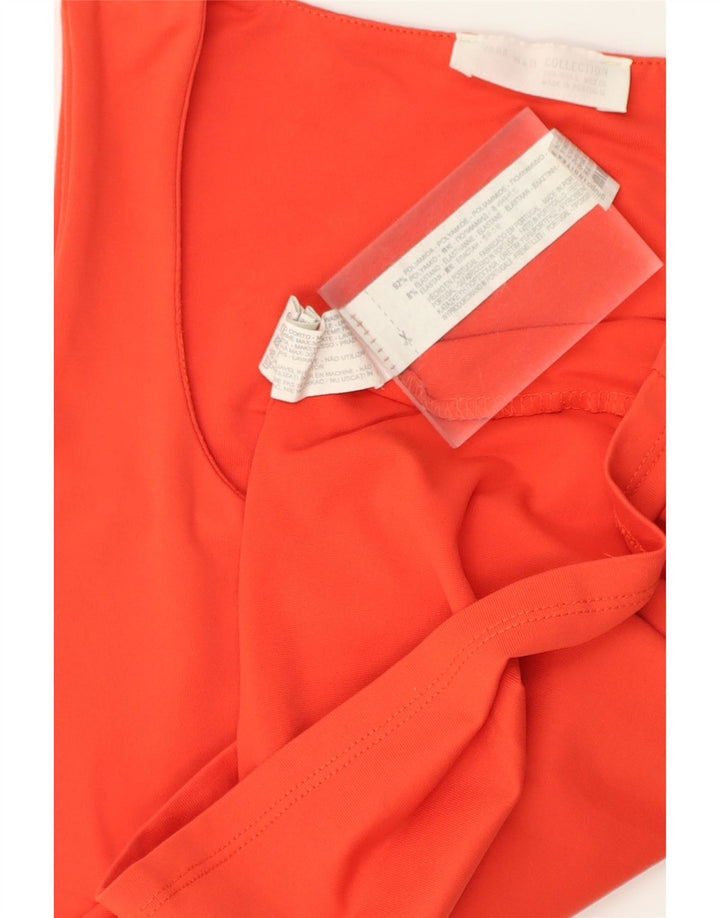 ZARA Womens Vest Top UK 10 Small Red Polyamide Vintage Zara and Second-Hand Zara from Messina Hembry 