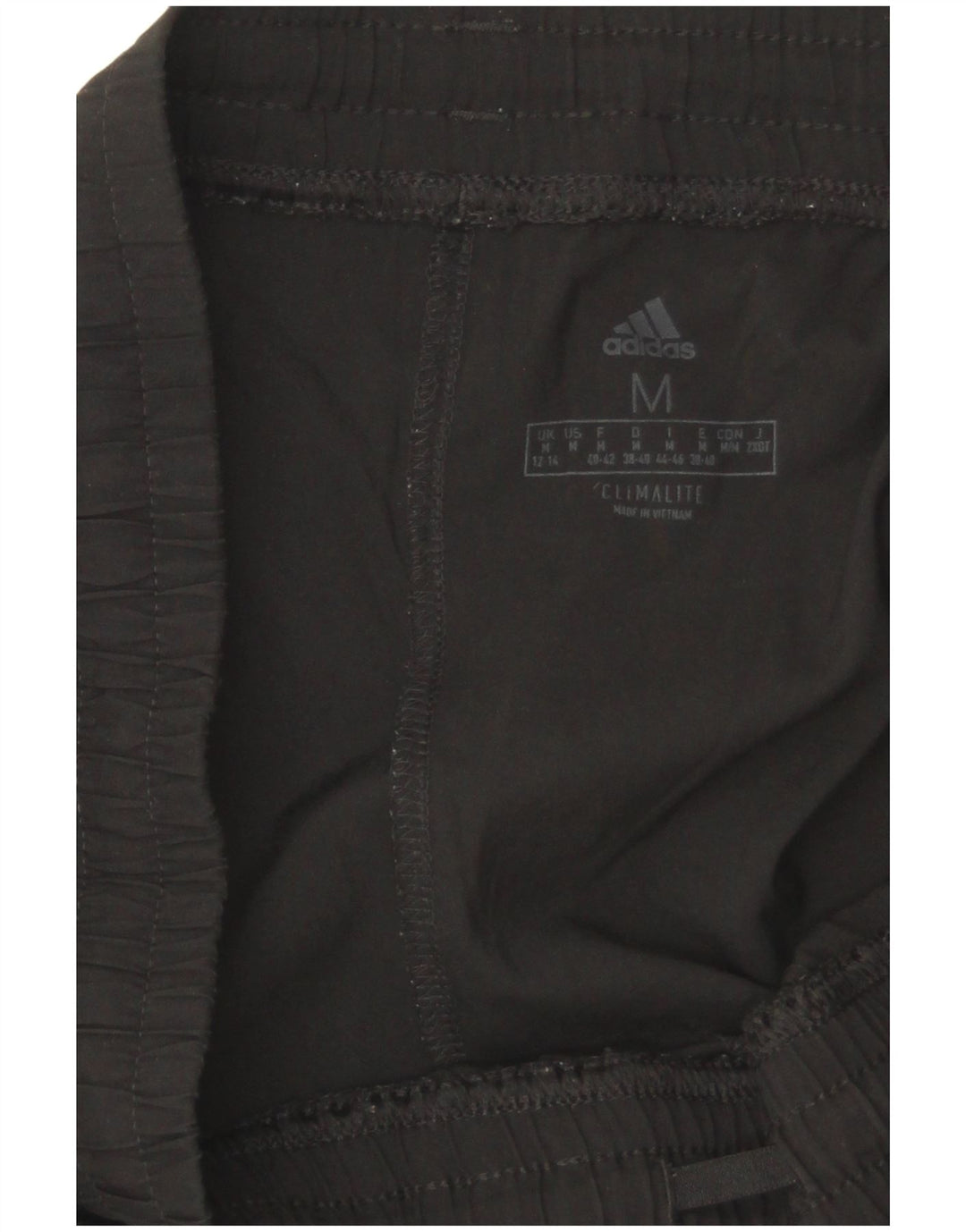 Женские спортивные шорты Adidas Climalite UK 12/14, средний черный полиэстер