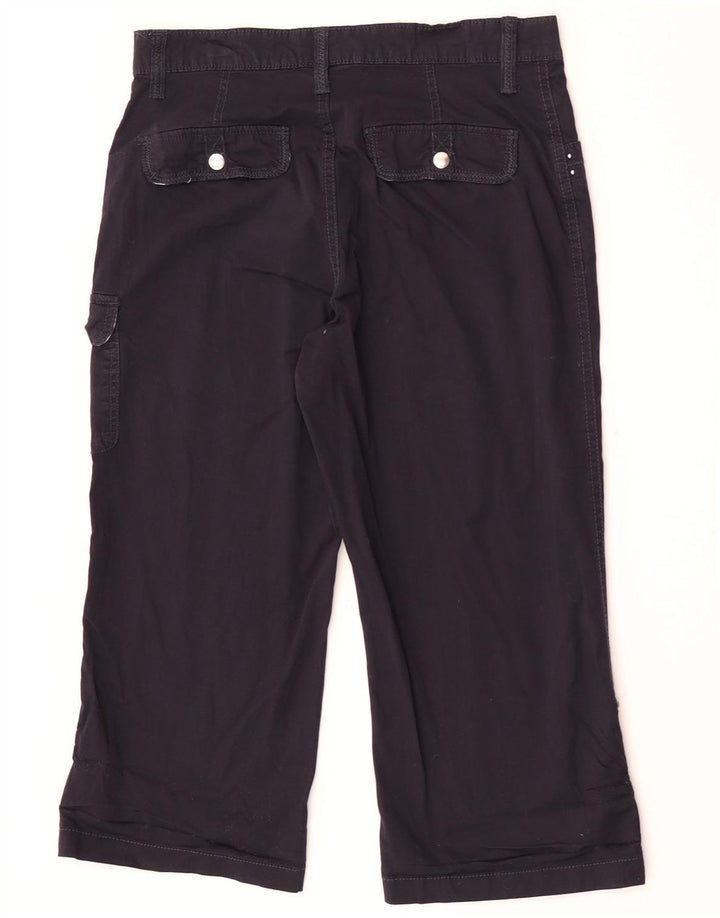 Женские брюки-капри Lee US 8 Medium W30 L20 Темно-синие, хлопок