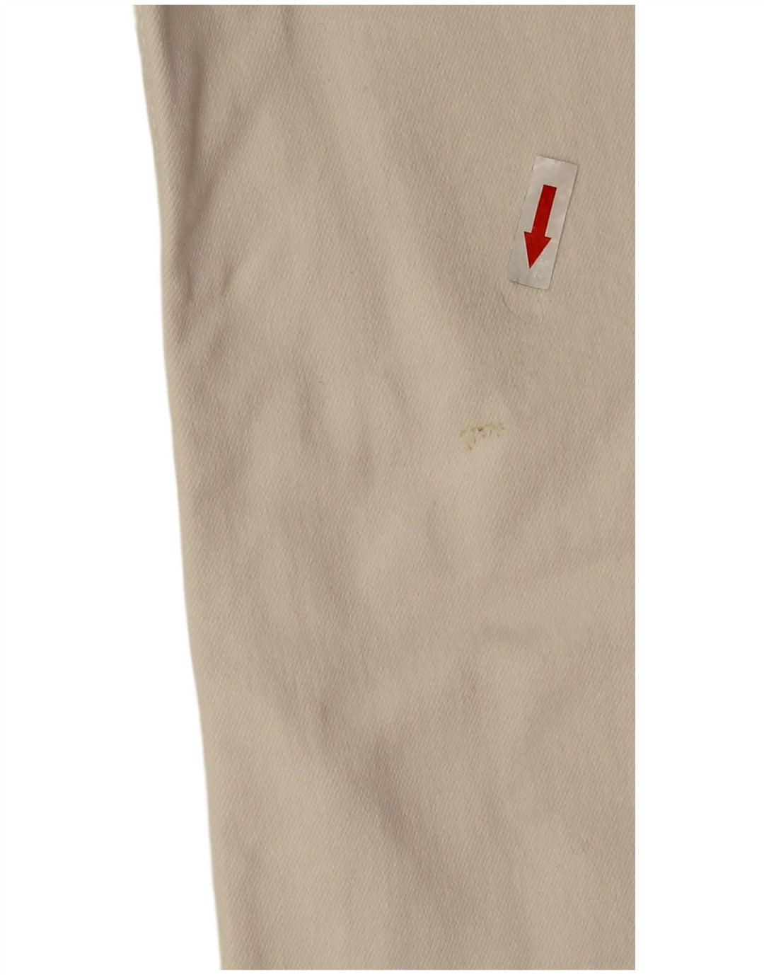 Женские прямые джинсы Zara Bootcut EU 38, маленькие W28 L26, белый хлопок