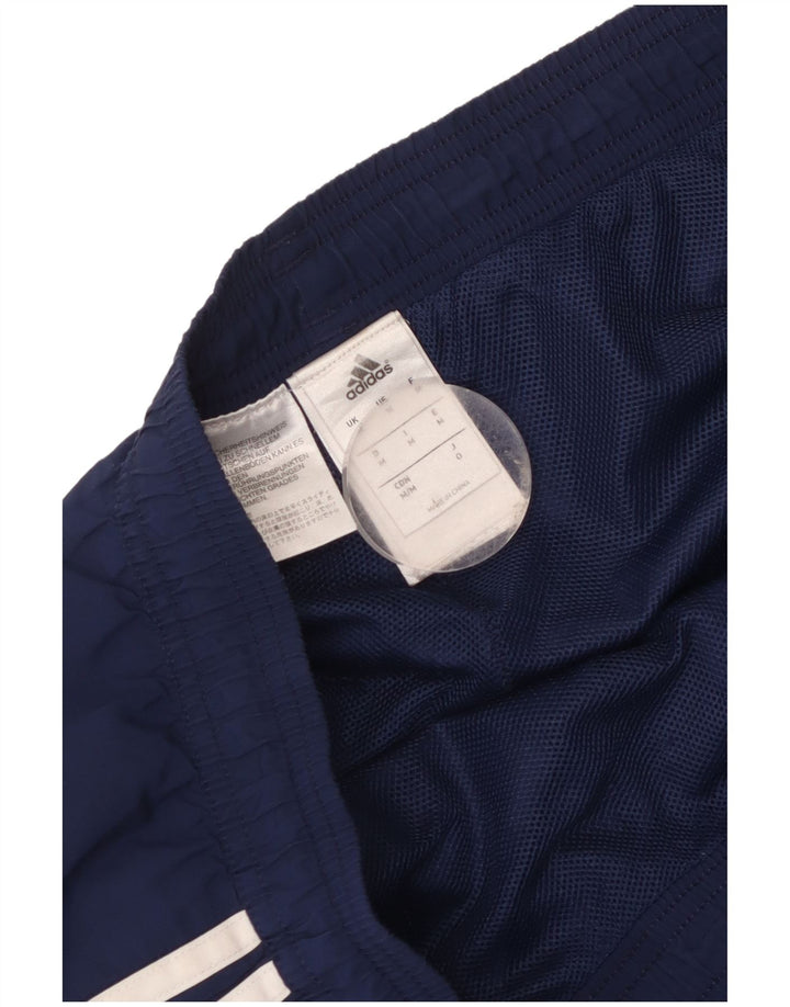 Мужские спортивные брюки Adidas Joggers среднего размера, темно-синие, полиэстер