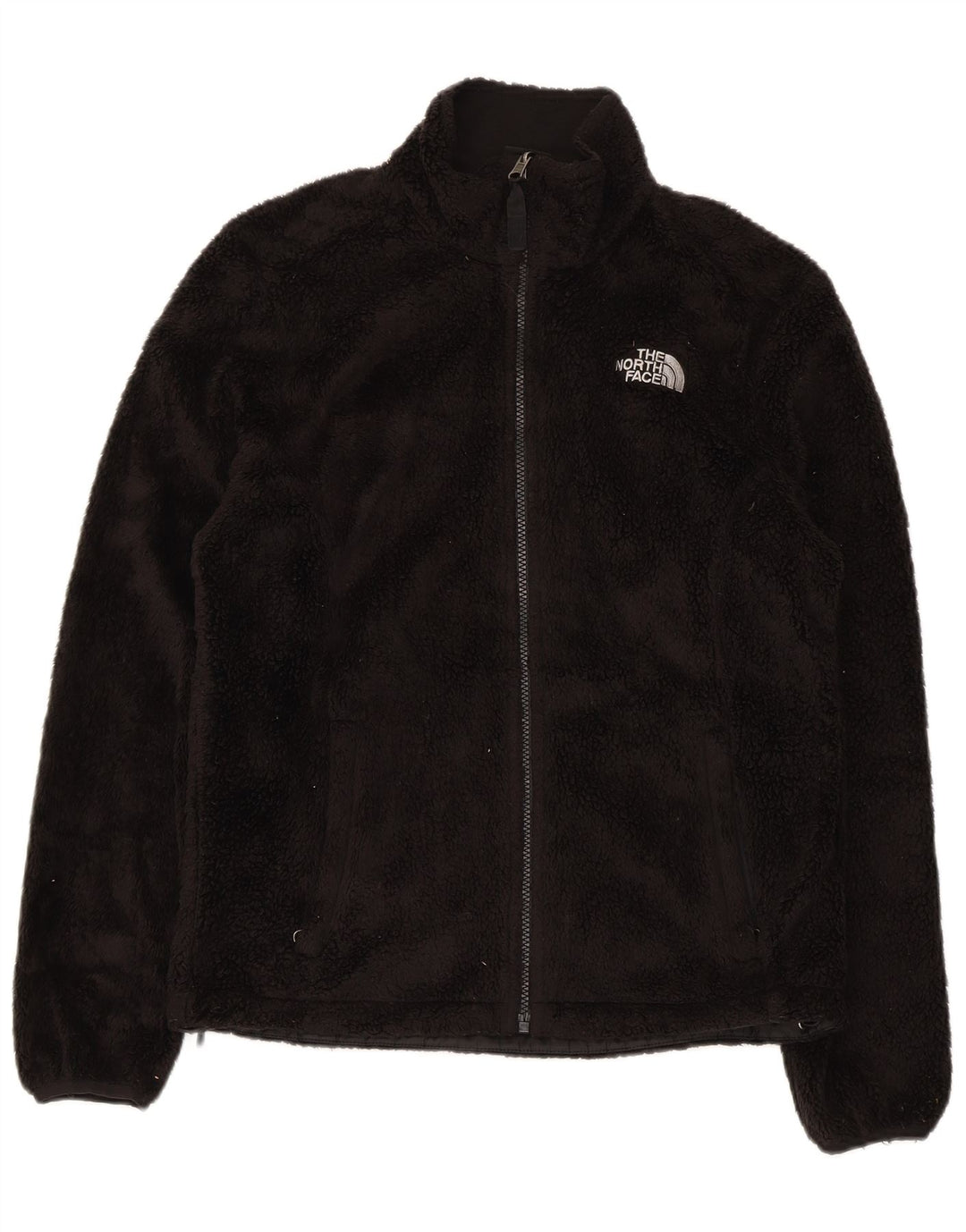 Женская флисовая куртка The North Face UK 10, маленькая, черный полиэстер