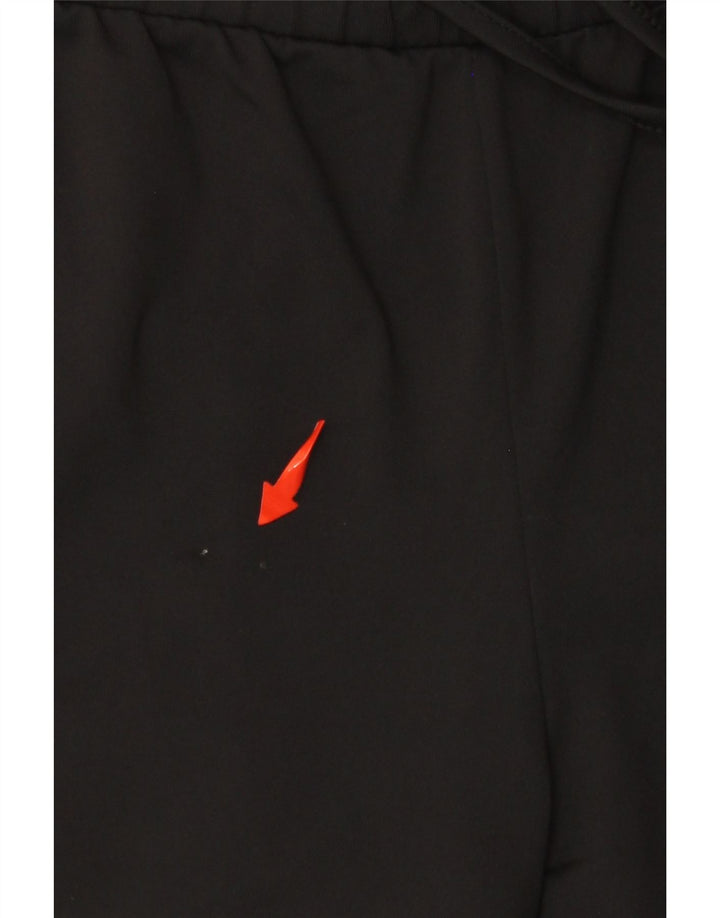 Женские спортивные шорты с графическим рисунком VINTAGE UK 14, большие черные цветные блоки