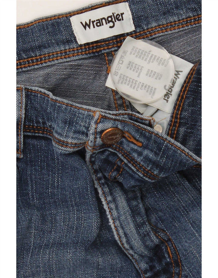 Мужские прямые джинсы Wrangler W34 L32, синий хлопок