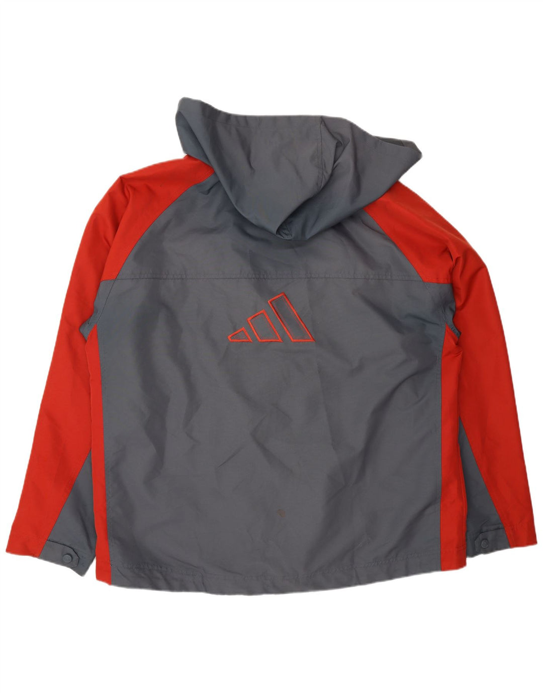 Мужская ветровка ADIDAS с капюшоном UK 44/46, большая серая