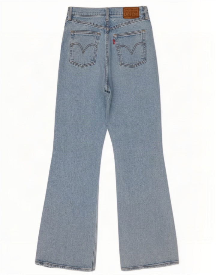 Женские расклешенные джинсы Levi's Ribcage W26 L30 синие