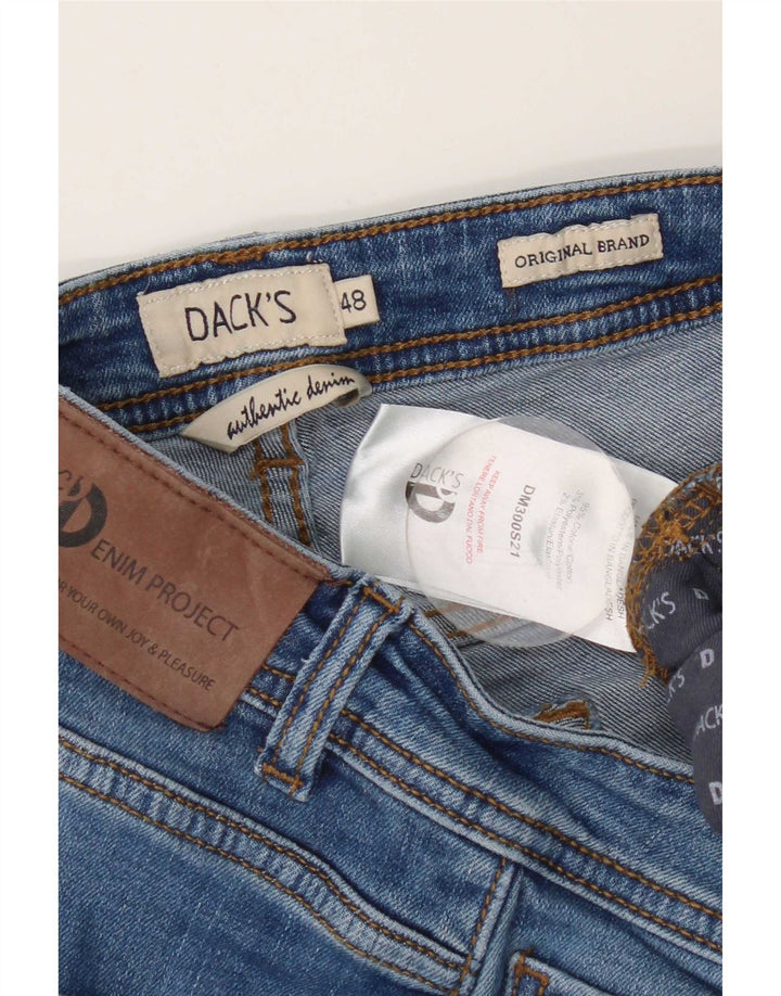 Мужские джинсы Dack's Slim IT 48 Medium W32 L27 Синий хлопок