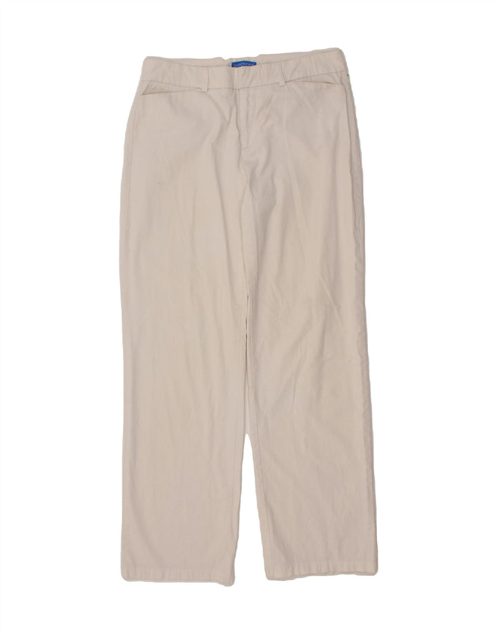 DOCKERS Womens Straight Casual Trousers W30 L30  Off White Vintage Dockers and Second-Hand Dockers from Messina Hembry 