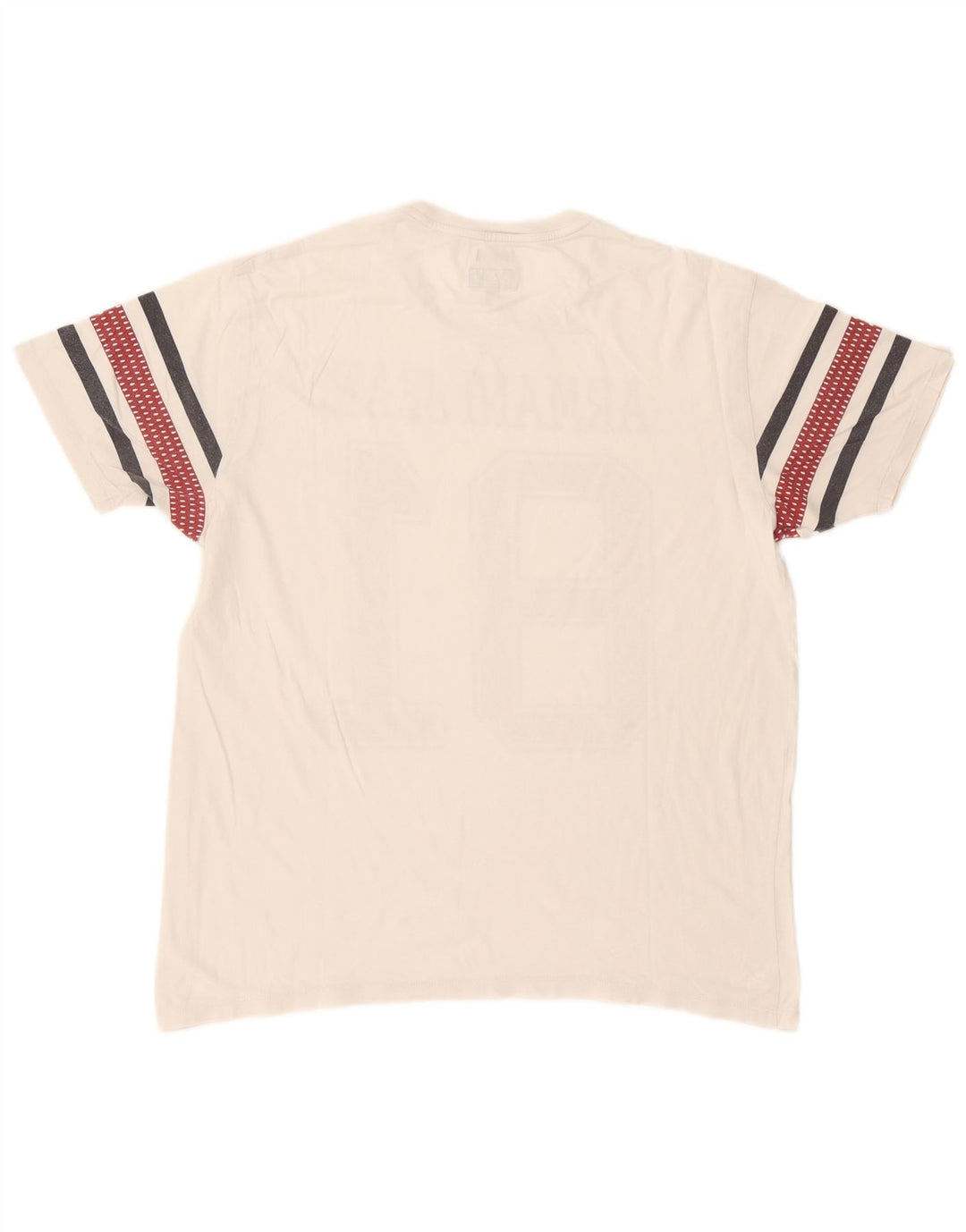 Armani Jeans Мужская футболка с обычным рисунком Top XL Белый