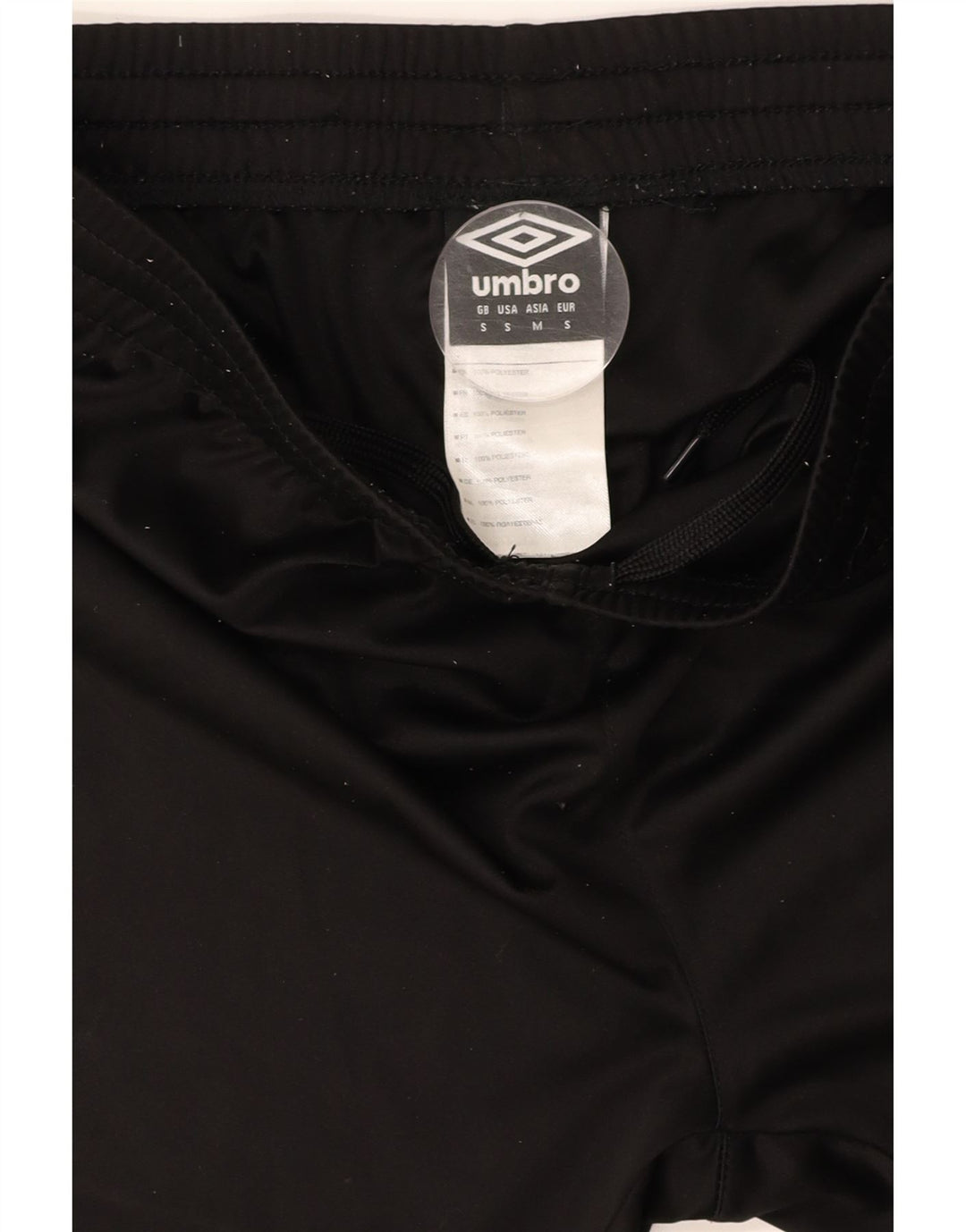 UMBRO Мужские спортивные шорты, маленькие черные, полиэстер