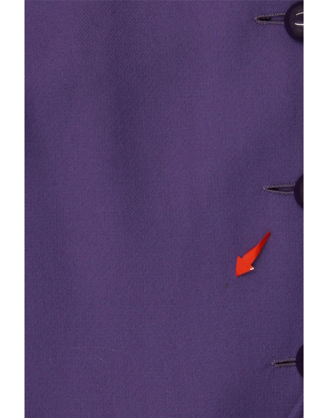 ВИНТАЖНЫЙ женский пиджак на 4 пуговицах, Великобритания 16, большой фиолетовый