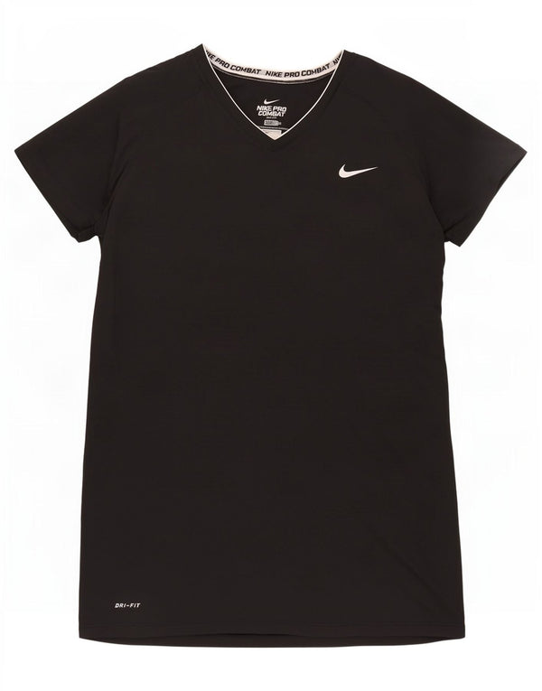 Мужская компрессионная футболка Nike 2XL, черный полиэстер