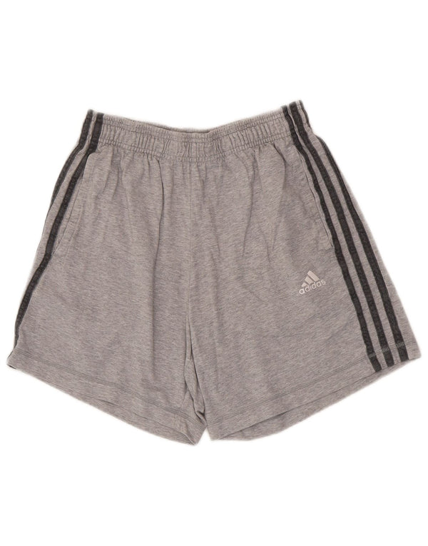 Adidas Mens Sport Shorts Small Grey Cotton