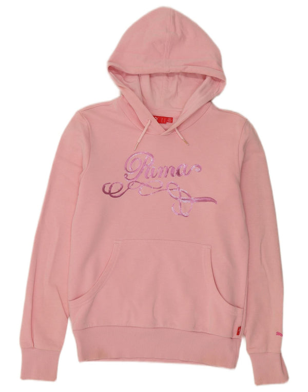 Женский джемпер с капюшоном Puma UK 12, средний розовый