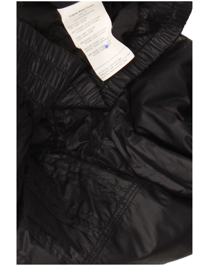 Женский бомбер Calvin Klein UK 6 XS, черный нейлон