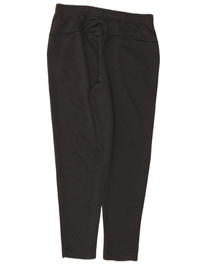 Fila Мужские спортивные брюки из полиэстера среднего серого цвета