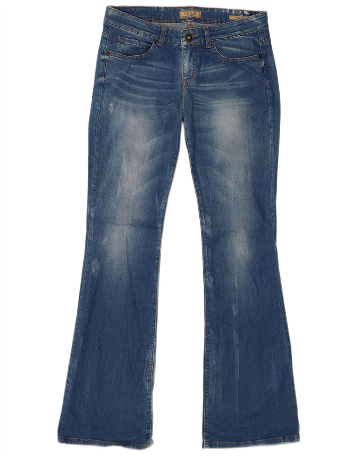 Женские джинсы Bootcut Guess W30 L30 синие, хлопок