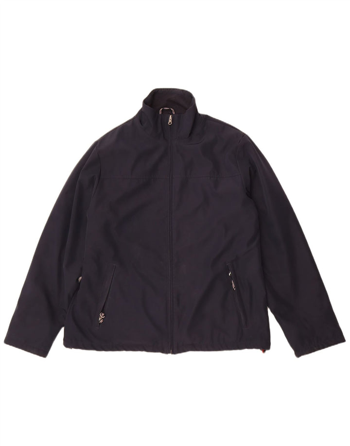 Мужская куртка-бомбер Gant UK 42 XL Темно-синий полиэстер