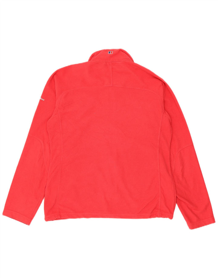 Женская флисовая куртка Berghaus UK 14, большой розовый полиэстер
