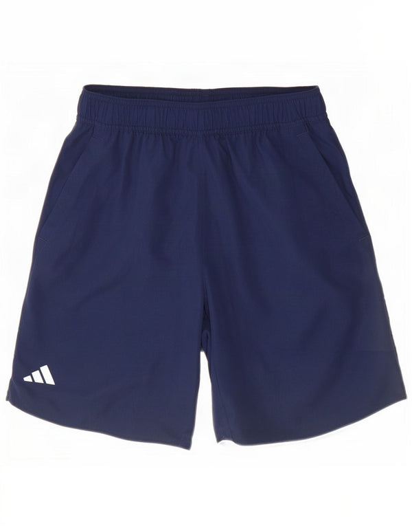 Мужские спортивные шорты Adidas Aeroready, маленькие темно-синие, полиэстер