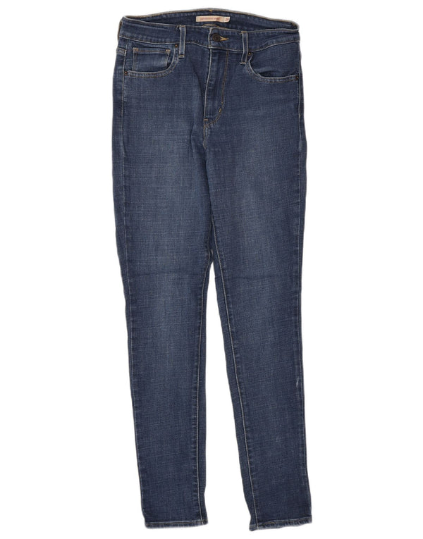 Женские джинсы скинни Levi's 721 с высокой посадкой W29 L30, синие, хлопок