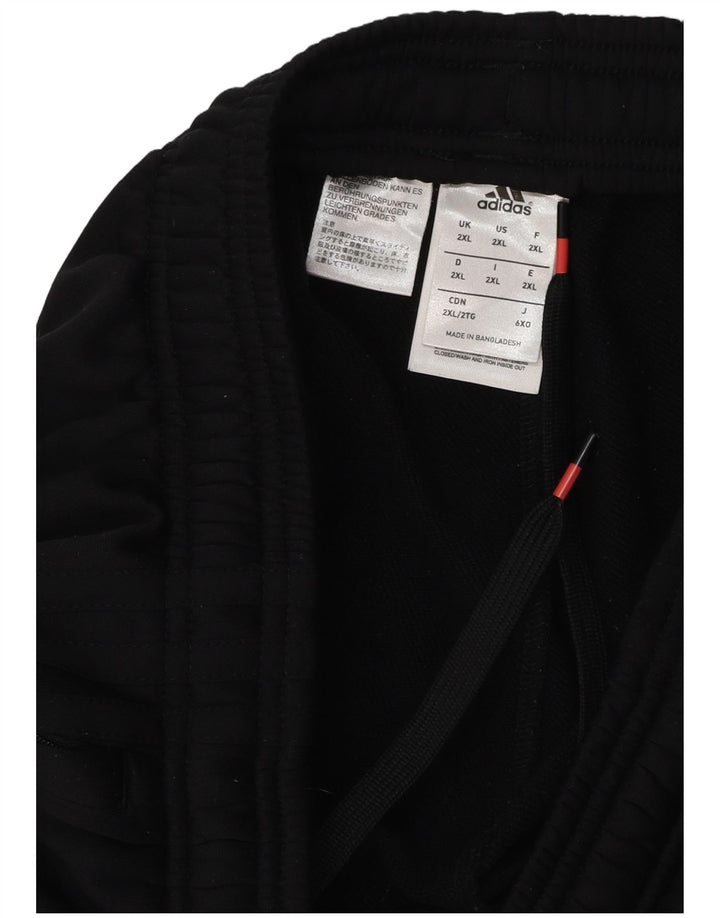 Мужские спортивные брюки ADIDAS 2XL, черный полиэстер