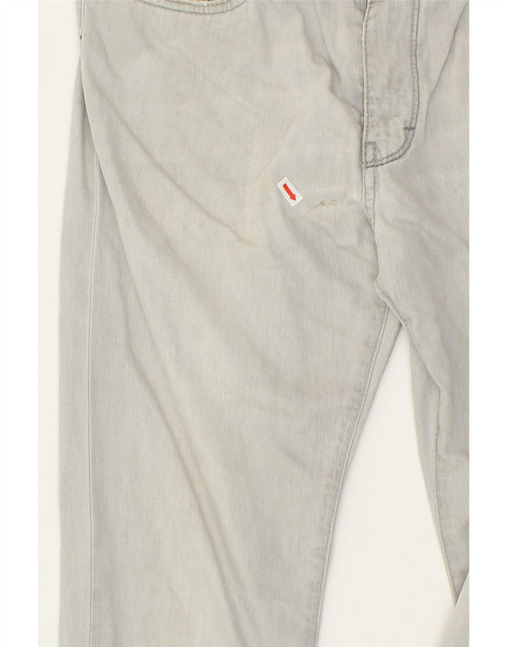 MURPHY & NYE Mens Custom Fit Straight Jeans W31 L27 Grey Cotton Vintage Murphy & Nye and Second-Hand Murphy & Nye from Messina Hembry 