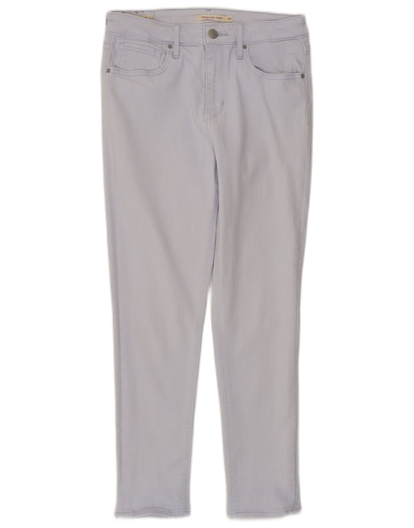 Женские джинсы скинни LEVI'S 721 с высокой посадкой W29 L25 Синие, хлопок