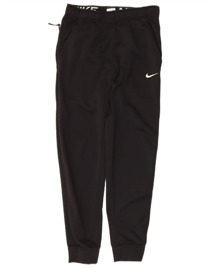 Мужские спортивные брюки Nike Therma-Fit, джоггеры, маленький черный полиэстер