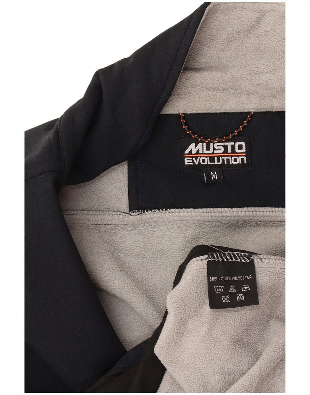 Мужская ветровка Musto UK 38, средний черный полиэстер