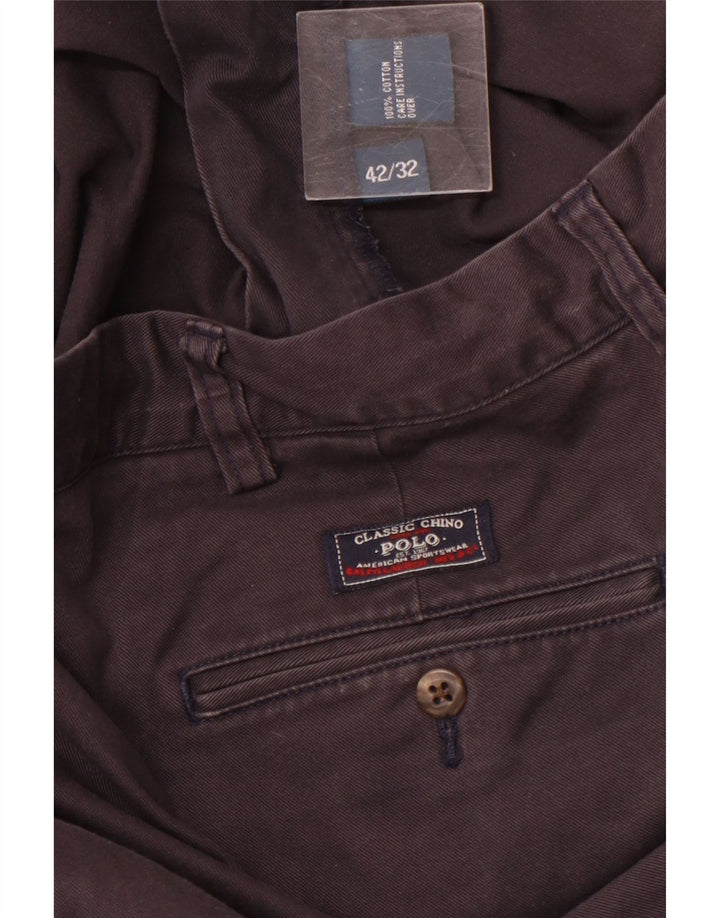 Мужские брюки чинос POLO RALPH LAUREN W42 L32 Темно-синие, хлопок