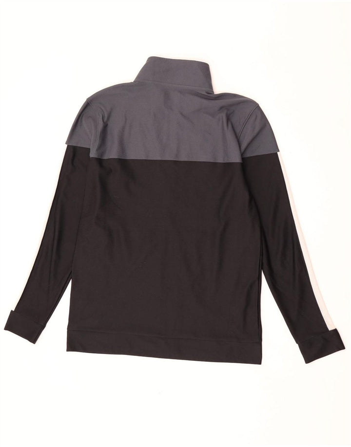 Женский спортивный костюм Under Armour Top Jacket UK 14, средний черный цвет с цветными блоками