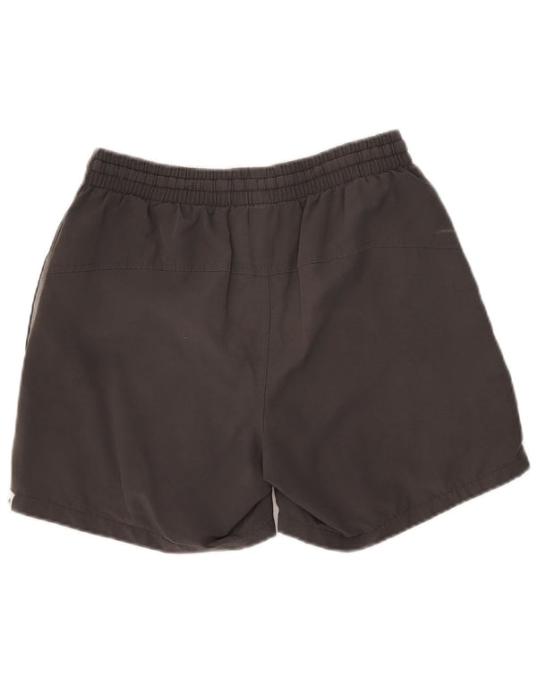 Adidas Mens Climalite Graphic Sport Shorts Small  Grey Polyester