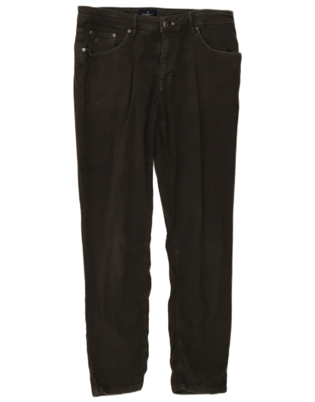 Hackett Мужские узкие повседневные брюки W34 L30 Хаки Хлопок