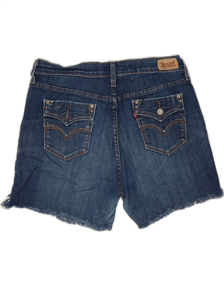 LEVI'S Womens 505 Denim Shorts W32 Large Blue Vintage Levi's and Second-Hand Levi's from Messina Hembry 