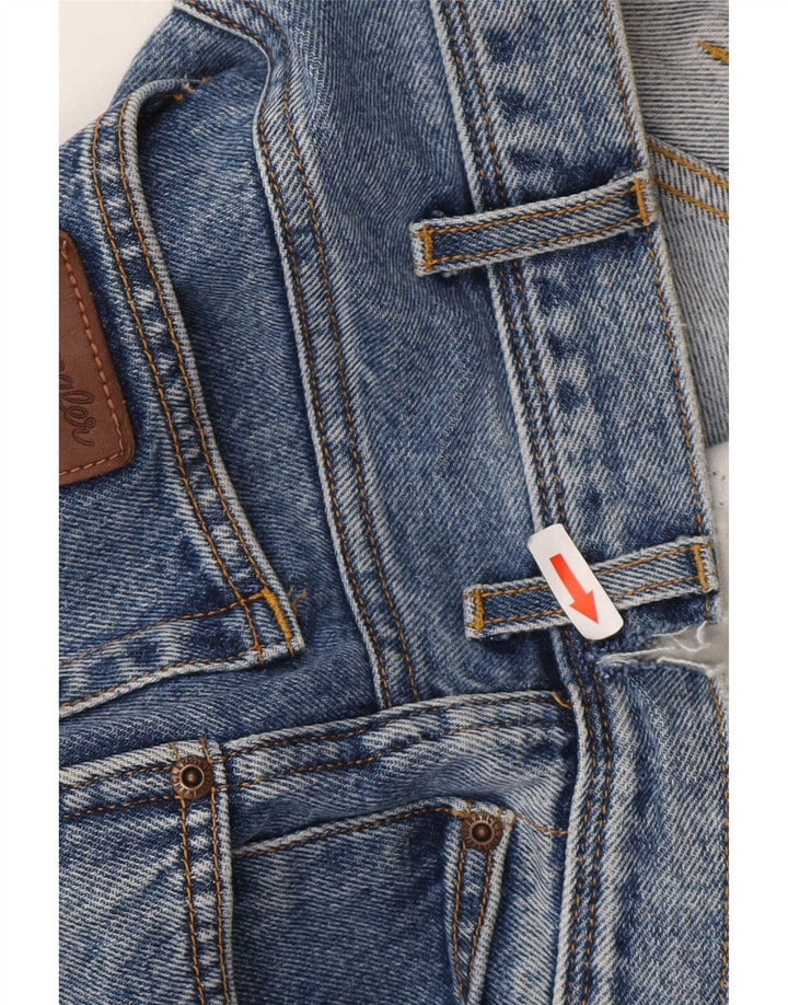 Мужские прямые джинсы Wrangler стандартного кроя W34 L32, синие, хлопок