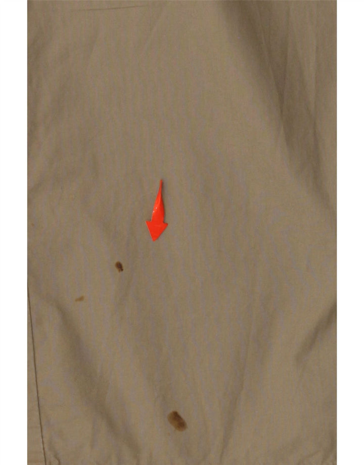 BENETTON Мужские прямые брюки карго IT 52 XL W38 L34 Хаки Хлопок