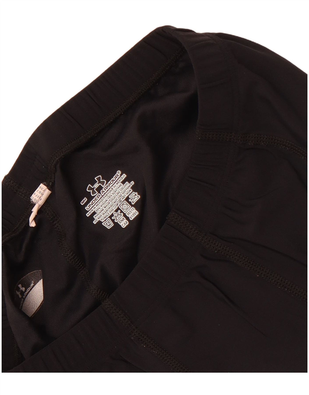 Спортивные шорты Under Armour для девочек 7–8 лет, маленькие черные нейлоновые