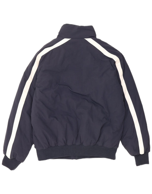 Lotto Мужской спортивный костюм с графическим рисунком, верхняя куртка XL, темно-синий с цветными блоками, полиамид