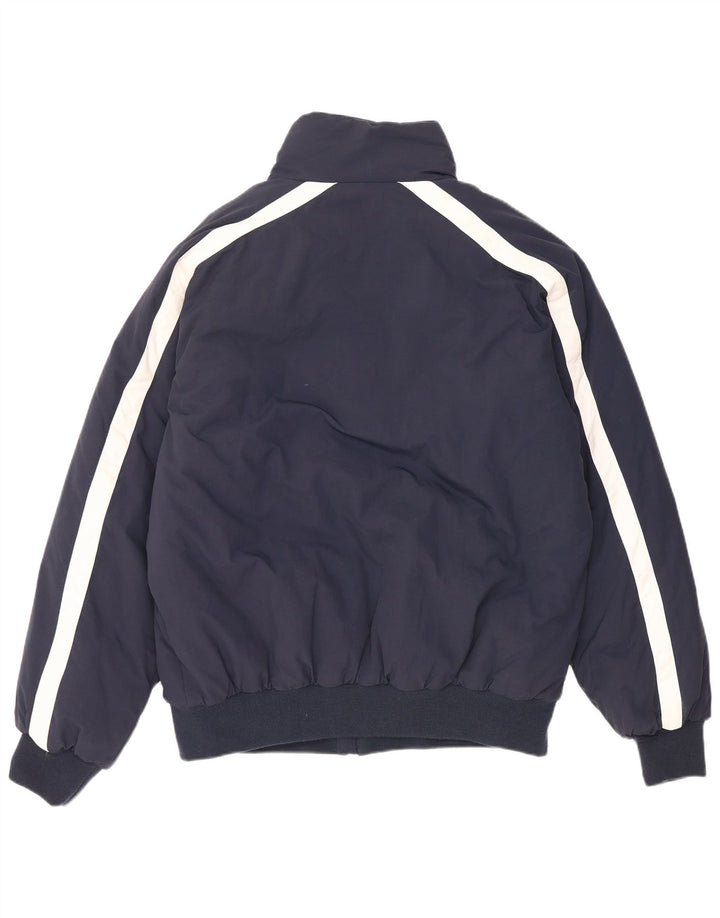 Lotto Мужской спортивный костюм с графическим рисунком, верхняя куртка XL, темно-синий с цветными блоками, полиамид