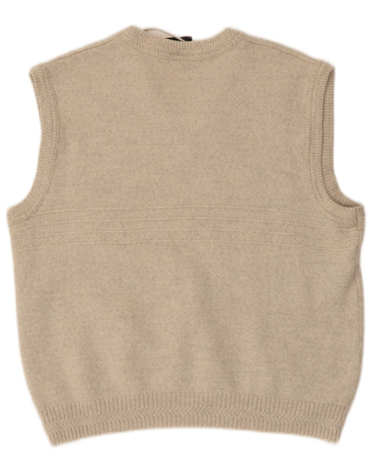 WESTBURY Мужская майка-майка IT 48/50 Medium Beige Flecked Wool