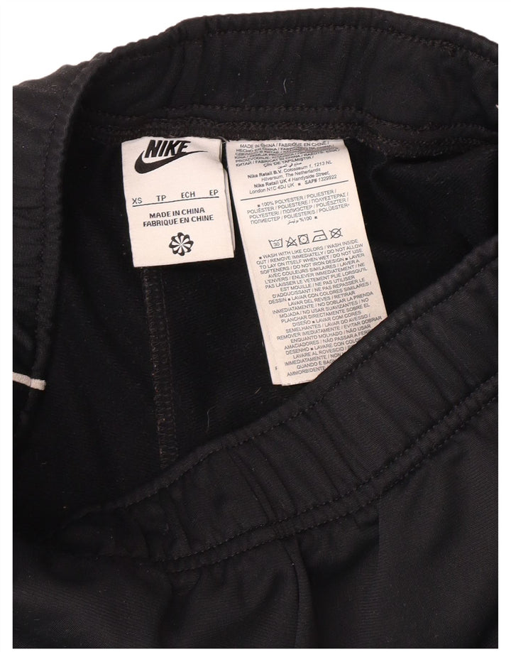 Женский спортивный костюм NIKE Брюки-джоггеры UK 4 XS, черный полиэстер