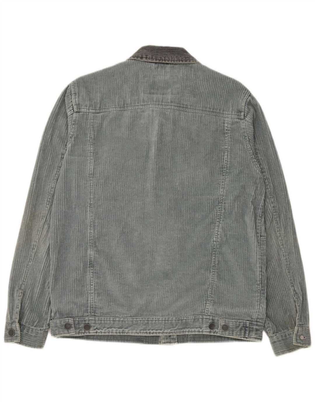 Мужская вельветовая куртка Billabong UK 38, хлопок среднего синего цвета