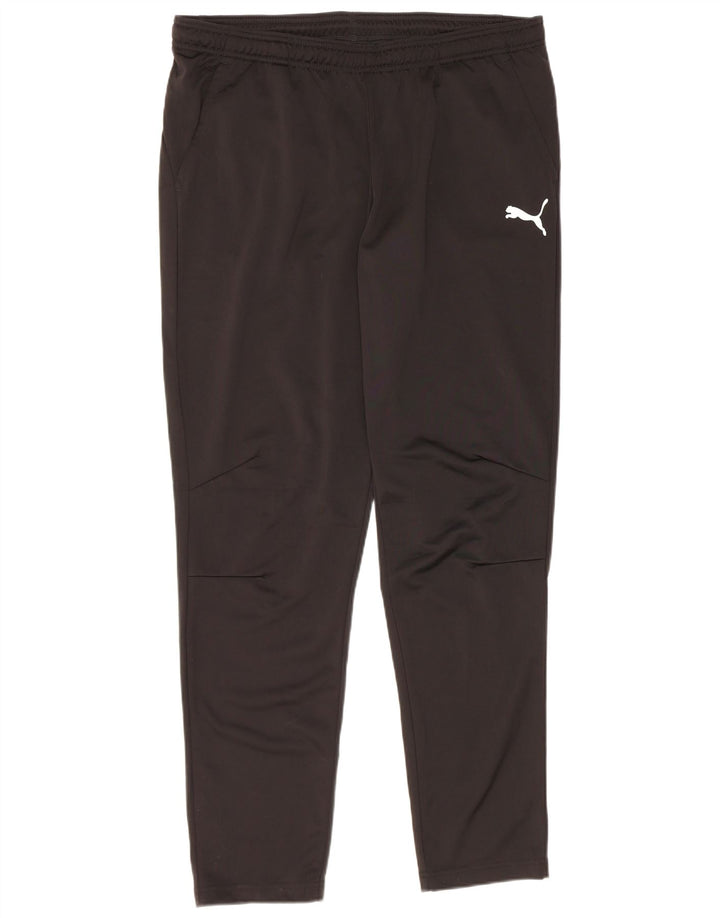 Мужские спортивные брюки Puma XL черные из полиэстера