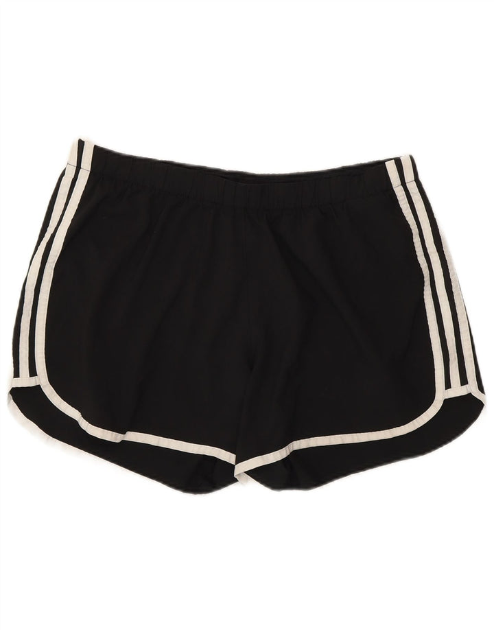 Женские спортивные шорты Adidas Climalite UK 14, средний черный, полиэстер