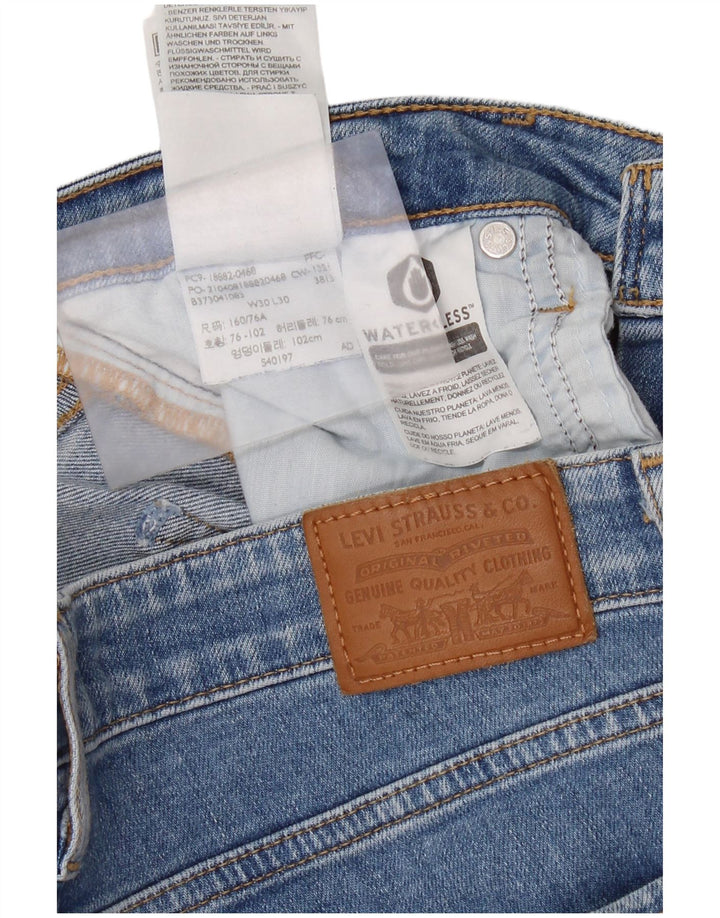Женские джинсы скинни Levi's 721 с высокой посадкой W30 L30, синие, хлопок