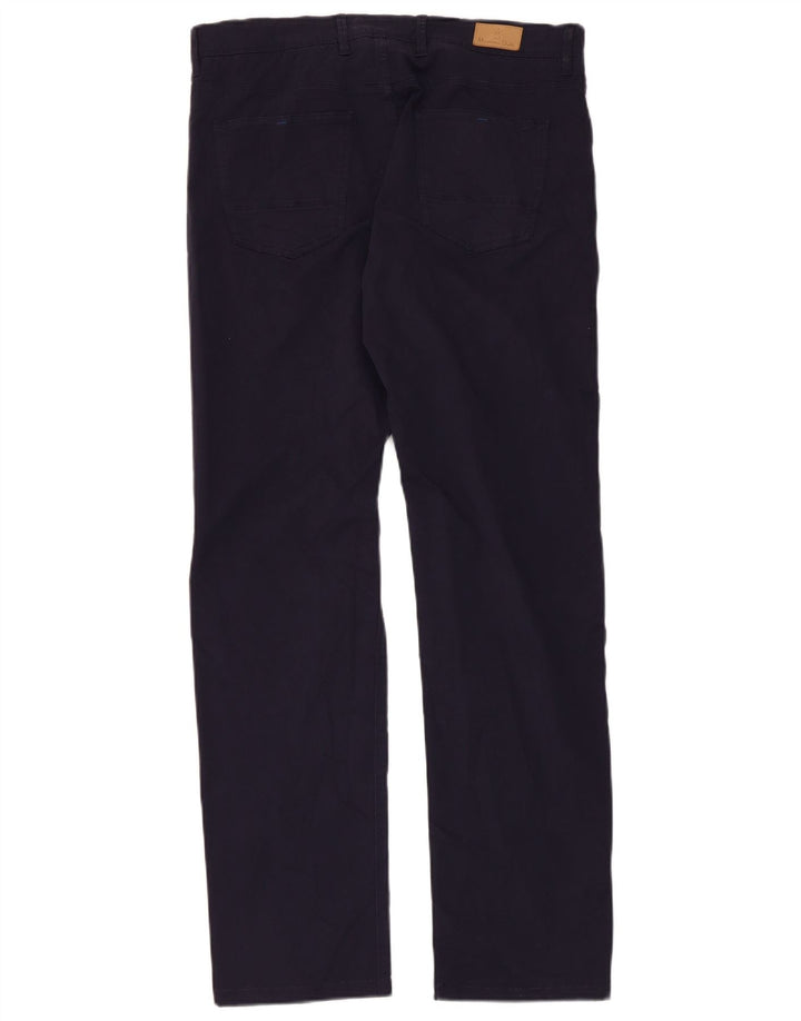 MASSIMO DUTTI Мужские повседневные брюки Slim Fit EU 42 Large W32 L31 Темно-синие